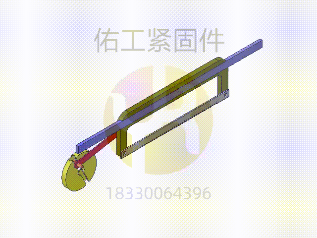 1708666266929149.gif 圖219 弓鋸床主運動機構.gif